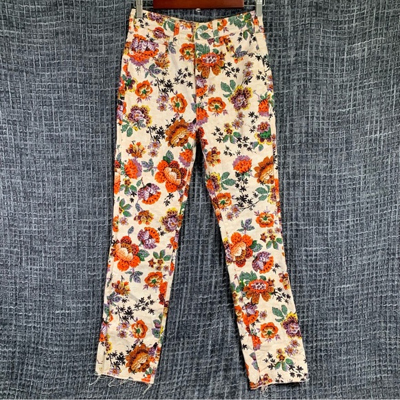 Anthropologie Denim - Anthropologie Pilcro High-Rice Cigarette Jeans Raw Hem Waist 26 #775